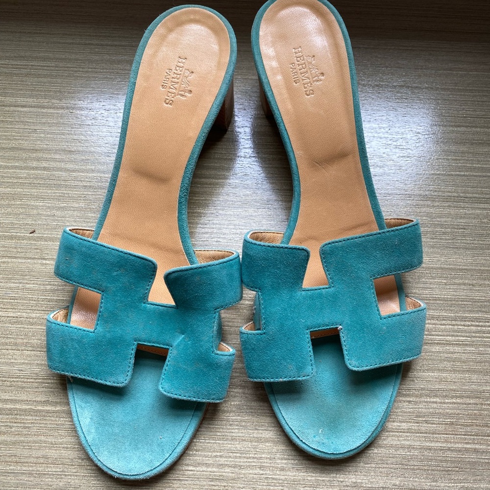 Hermes Oasis slides. Authentic.